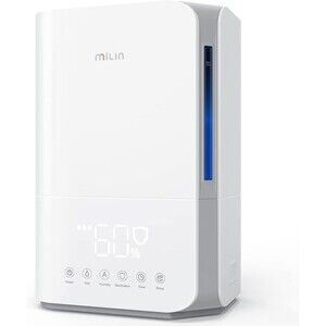 Milin Sterlizing Humidifier  for Bedroom Large Room 4L Big Capacity Water Tank